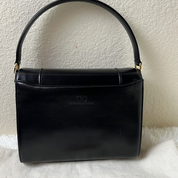 Valentino Top Handle Leather Handbag - Picture 9 of 9